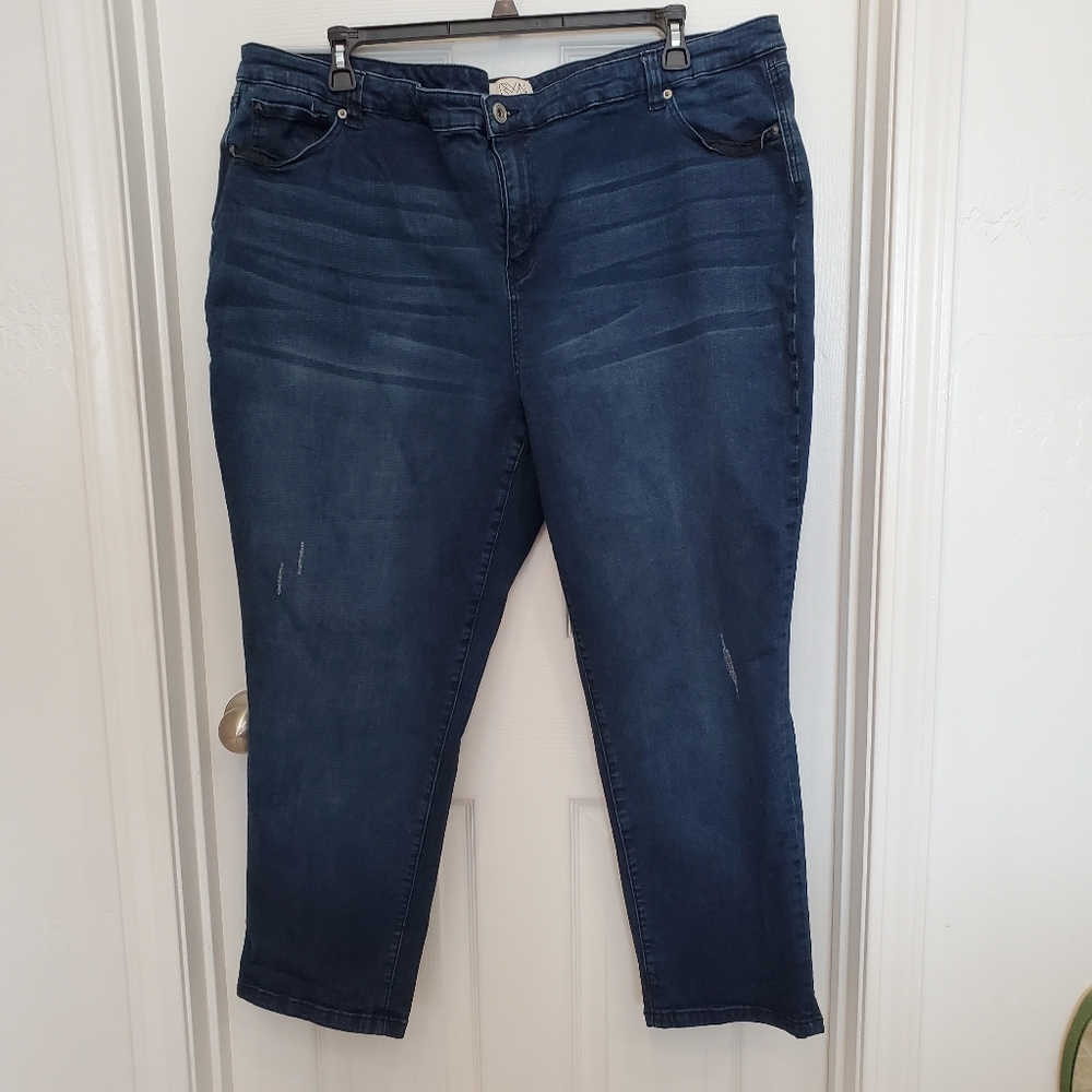 RWN by Rawan Girlfriend Denim Jeans Stretch sz 24